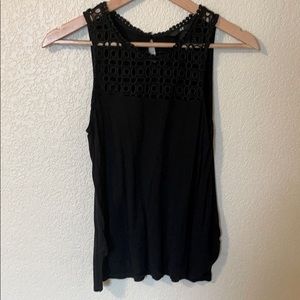 Dressy black top
